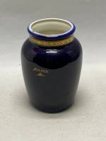 Ваза кобальт позолота Москва МГУ