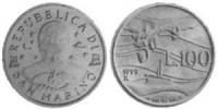 () Монета Сан-Марино 1999 год 100  ""   Никель  UNC