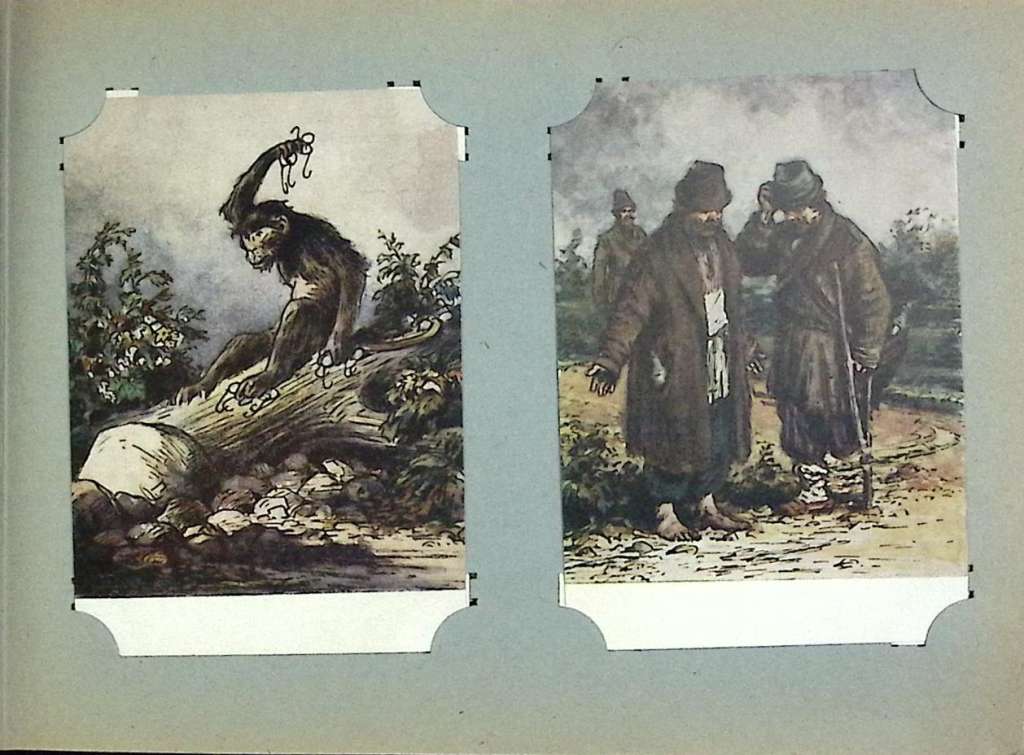 Альбом c открытками "Сказки", 36 листов, 142 шт. (сост. на фото)