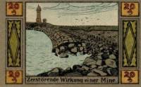 (№1921) Банкнота Германия 1921 год "20 Pfennig"