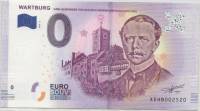 (2018) Банкнота Европа 2018 год 0 евро "Замок Вартбург"   UNC