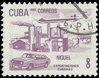 (1982-020) Марка Куба "Никель"    Товары на экспорт. Стандартный выпуск III O
