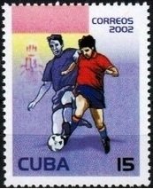 (№4421) Марка Куба 2002 год &quot;Испания&quot;, Негашеная