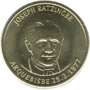 (№2006km292) Монета Андорра 2006 год 5 Cegrave;ntims (Архиепископ Йозеф Ратцингер)