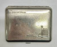 Портсигар Ленинград, алюминий, СССР