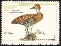 (1970-073) Марка Куба "Свистящая утка"    Лесная фауна III Θ