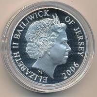 () Монета Остров Джерси 2006 год 5 фунтов ""   UNC