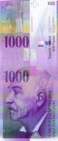 () Банкнота Швейцария 1996 год 1 000  ""   UNC
