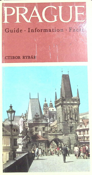Книга &quot;Prague&quot; 1979 C. Rybar Прага Твёрдая обл. 396 с. С ч/б илл