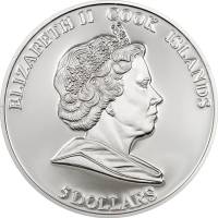 () Монета Острова Кука 2011 год 5 долларов ""   AU