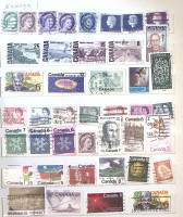 - Набор марок Канада 42 шт. *  Гашёные ,  Θ