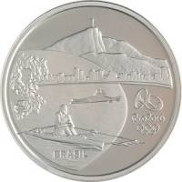  Монета Бразилия 2015 год 50     Биметалл (Серебро - Ниобиум)  UNC