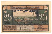 () Банкнота Германия (Веймар) 1921 год 0,25  ""   VF