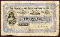 (№1889P-UNL5) Банкнота Австралия 1889 год "5 Pound"