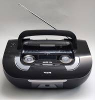 Магнитола Philips AZ1330D/12 рабочая комутация с IPod (пульта нет)