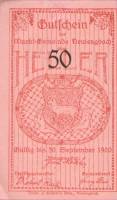 (№1920) Банкнота Австрия 1920 год "50 Heller"