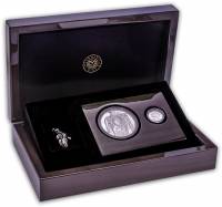 () Монета ЮАР (Южная Африка) 2017 год 2  ""   Биметалл (Серебро - Ниобиум)  UNC