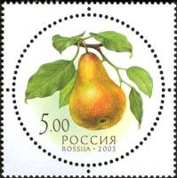 2003-065 Марка Россия Груша  Дары природы III O