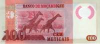 () Банкнота Мозамбик 2011 год 100  ""   UNC