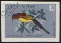 (1981-030) Марка Вьетнам "Птица-солнце Гулда"    Птицы III Θ