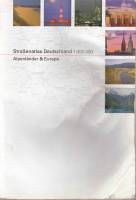 Книга Strassenatlas Deutschland 1962 , Лейпциг Мягкая обл. 220 с. С цв илл