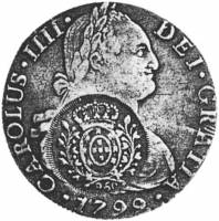 (№1808km251.1) Монета Бразилия 1808 год 960 Reacute;is (Минас-Жерайс)