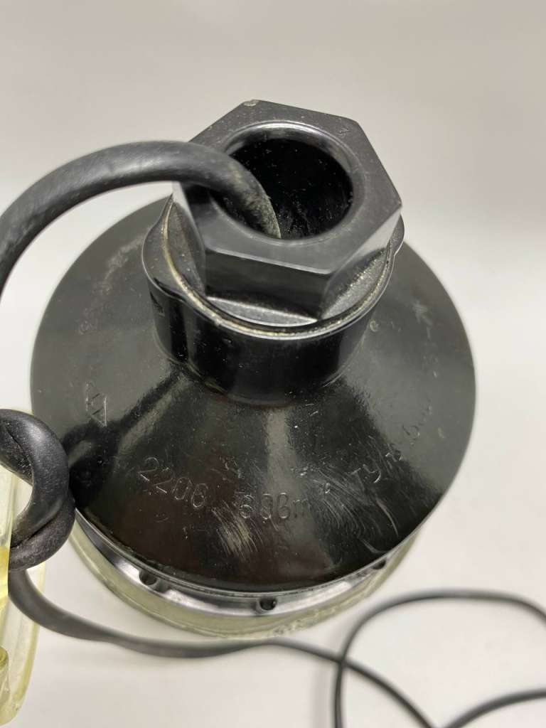 Фонарь уличный, подвесной, карболит, СССР