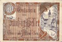 (№1920) Банкнота Австрия 1920 год "50 Heller"