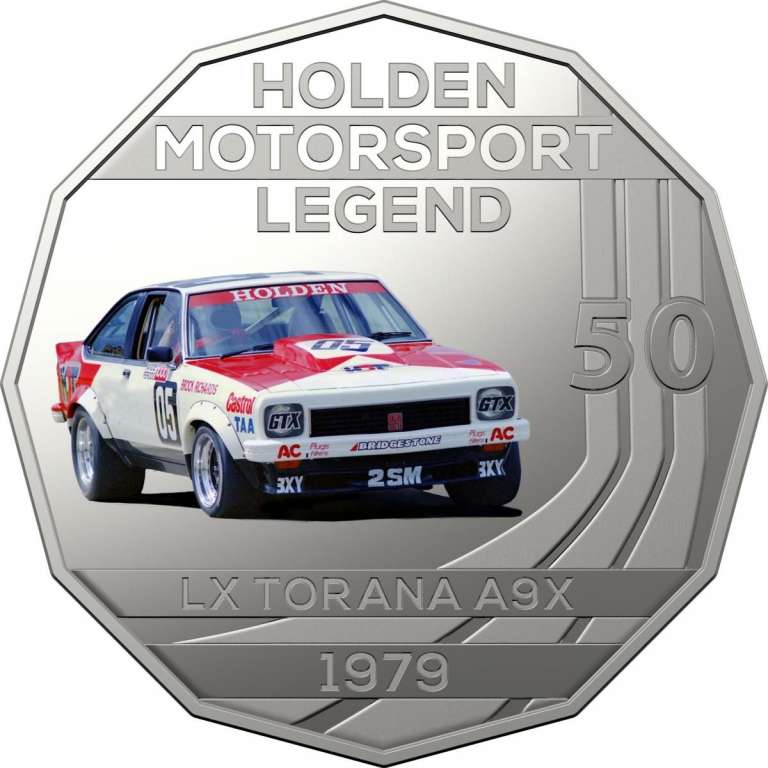 (2018) Монета Австралия 2018 год 50 центов &quot;Holden LX Torana A9X&quot;  Медь-Никель  Буклет
