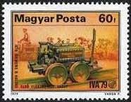 (1979-021) Марка Венгрия "Первый электровоз, 1879"    Международная транспортная выставка, Гамбург -