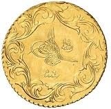(№1910km763) Монета Турция 1910 год 25 Kuruş