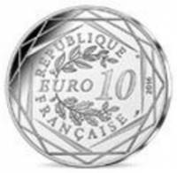 () Монета Франция 2016 год 10 евро ""   Биметалл (Серебро - Ниобиум)  UNC
