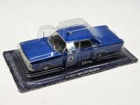 Полицейские машины мира модель Ford Galaxie 500 Police в коробке-блистере без журнала