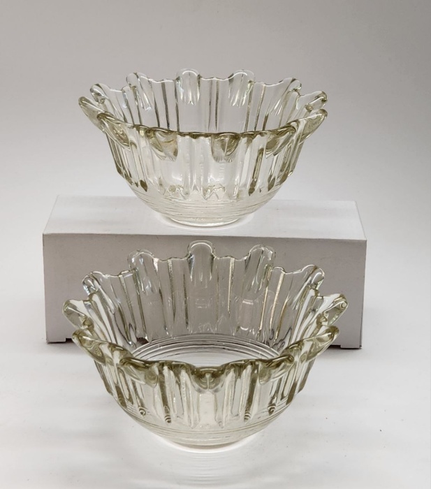 Вазы конфетницы 2 шт Уральский стекольный завод