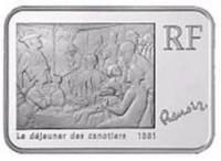 (№2009km1643) Монета Франция 2009 год 5 Euro (Огюст Ренуар)