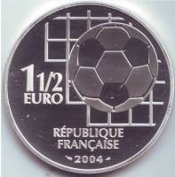 () Монета Франция 2004 год 1 1/2 евро ""   PROOF