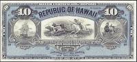 (№1895P-12p) Банкнота Гавайские острова 1895 год "10 Dollars"
