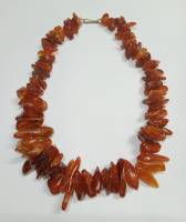 Бусы янтарь 65 гр общая длина 40 см (сост. на фото)