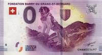 (2017) Банкнота Европа 2017 год 0 евро "Гранд-Сен-Бернар"   UNC