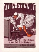 (№1922) Банкнота Германия 1922 год "10 Pfennig"