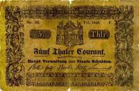 (№1835P-S400) Банкнота Германия 1835 год "5 Thaler"