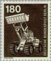 (1979-002) Марка Германия (ФРГ) "Погрузчик"    Промышленность и техника III Θ