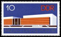 (1976-016) Марка Германия (ГДР) "Здание"    Открытие Дворца культуры III Θ
