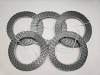 Лента крепежная 5 штук перфорированная волнистая RTM 10 12х0.5 мм 25 метров