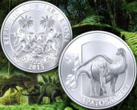 () Монета Сьерра-Леоне 2015 год 1  ""   Биметалл (Серебро - Ниобиум)  UNC