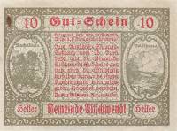 (№1920) Банкнота Австрия 1920 год "10 Heller"