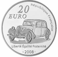(№2008km1557) Монета Франция 2008 год 20 Euro (Andreacute)
