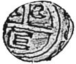 (№1693km2 benculen) Монета Голландская Ост-Индская компания 1693 год 1 Fanam (Дата)