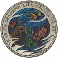 (№1992km1) Монета Палау 1992 год 1 Dollar