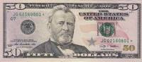 (2009) Банкнота США 2009 год 50 долларов "Улисс Симпсон Грант"   XF